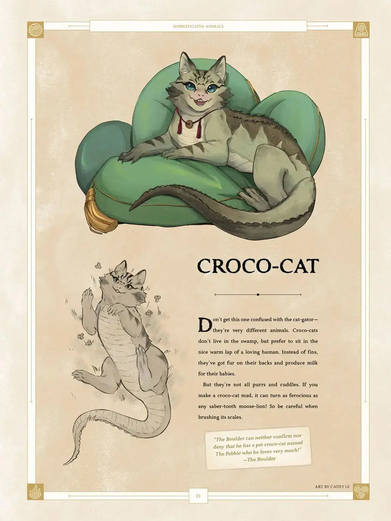 Beasts Of The Four Nations: Creatures From Avatar: The Last Airbender And The Legend Of Korra Dark Horse
