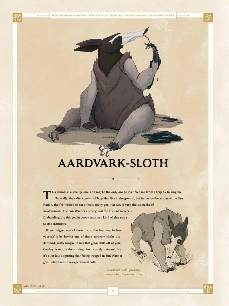 Beasts Of The Four Nations: Creatures From Avatar: The Last Airbender And The Legend Of Korra Dark Horse