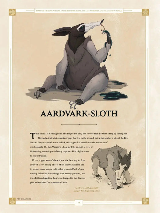 Beasts Of The Four Nations: Creatures From Avatar: The Last Airbender And The Legend Of Korra Dark Horse