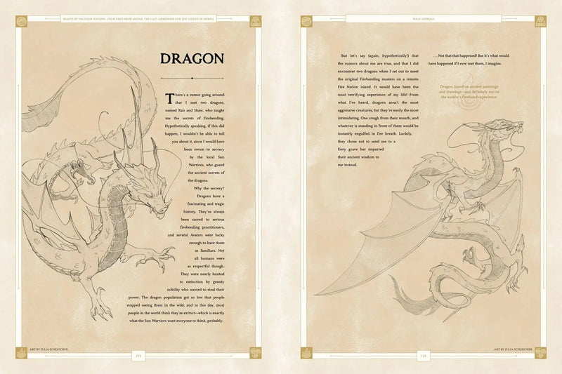 Beasts Of The Four Nations: Creatures From Avatar: The Last Airbender And The Legend Of Korra Dark Horse