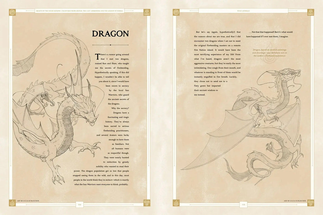 Beasts Of The Four Nations: Creatures From Avatar: The Last Airbender And The Legend Of Korra Dark Horse