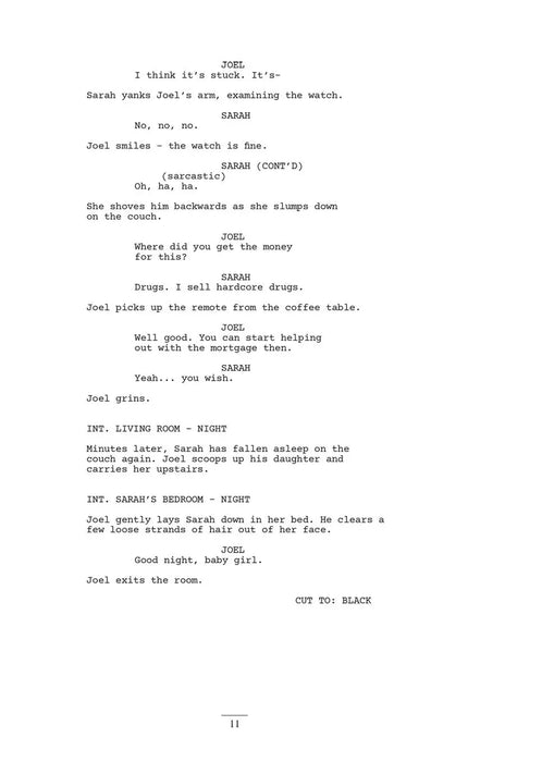 The Last Of Us: Part I And Part II Scripts