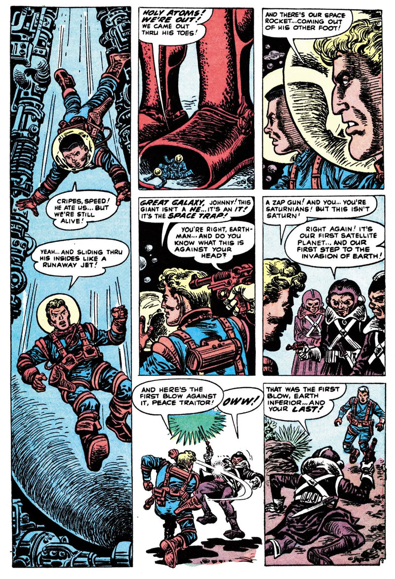 The Atlas Comics Library No. 3:  In the Days of the Rockets! (Mature) Fantagraphics Books