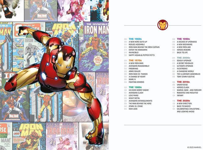 Marvels Iron Man The First 60 Years Hardcover Titan Comics