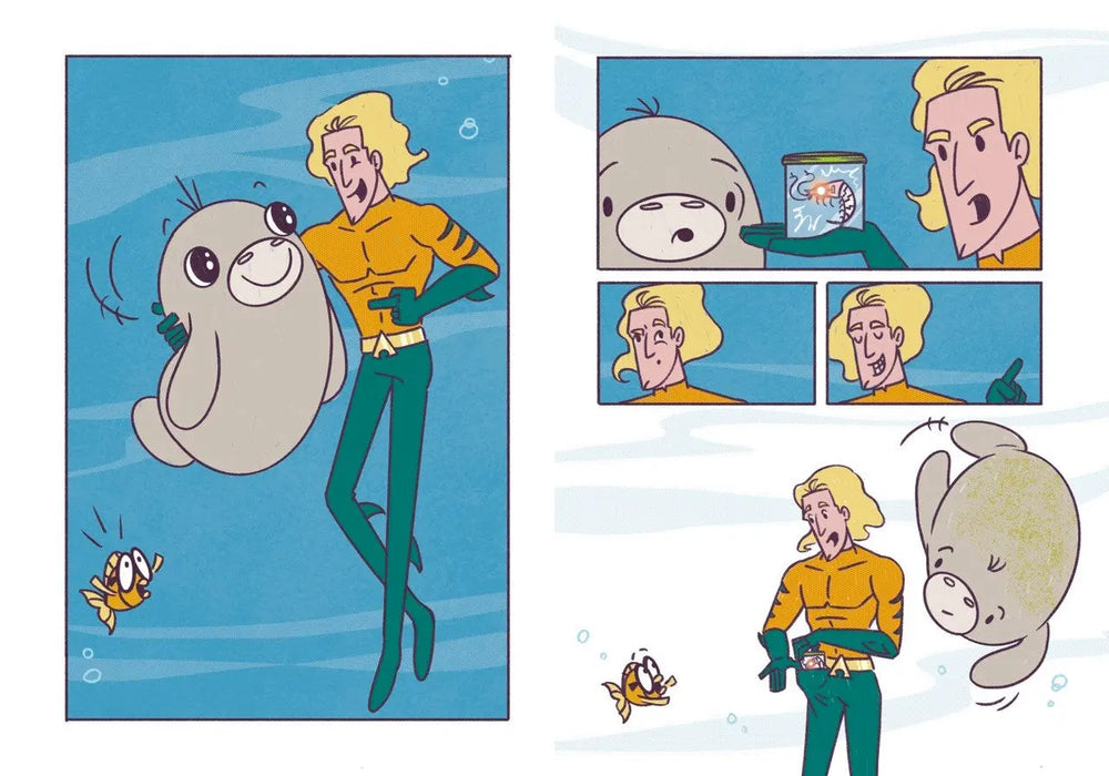 Aquamanatee Hardcover DC Comics