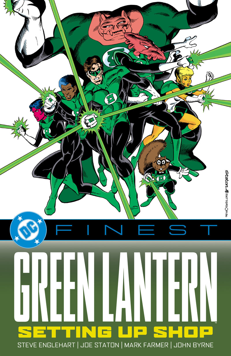 DC Finest Green Lantern Setting Up Shop TPB