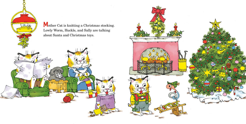 Richard Scarry's Lowly Worm Saves Christmas! Random House Books for Young Readers