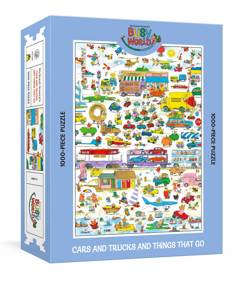Richard Scarry's Cars And Trucks And Things That Go: 1000 Piece Puzzle Penguin Publishing Group