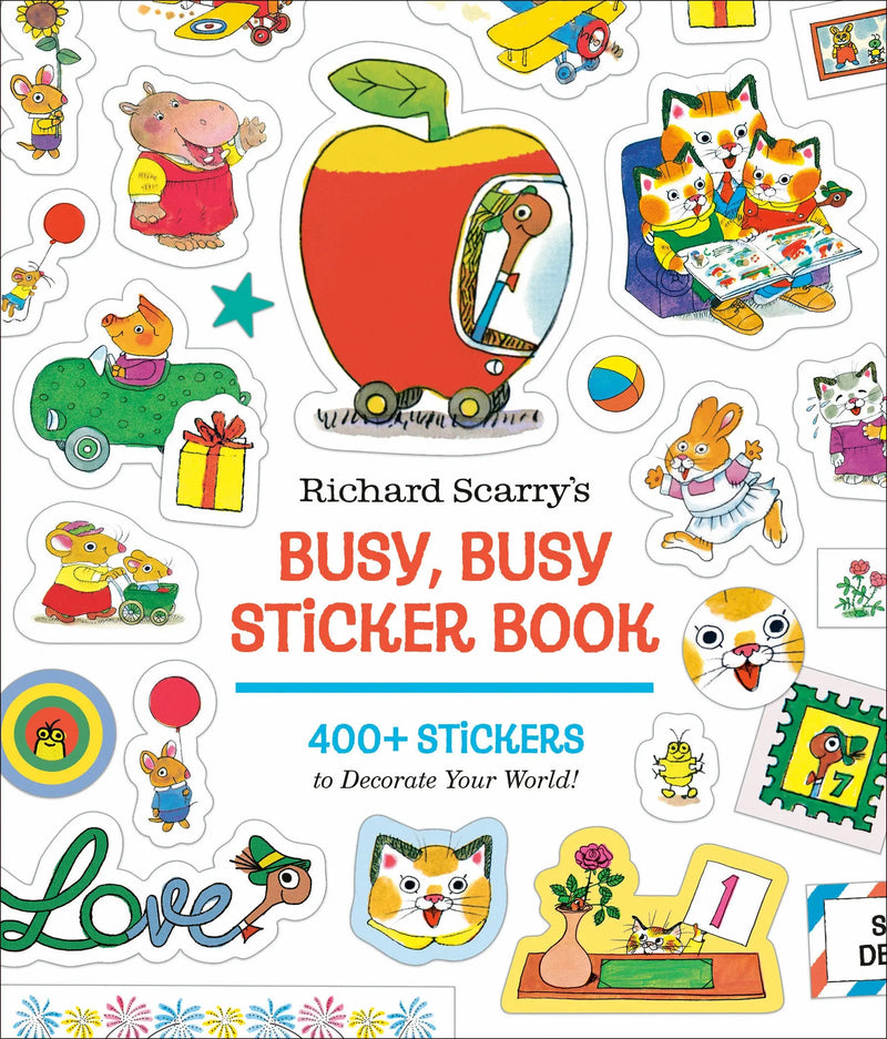 Richard Scarry's Busy, Busy Sticker Book Penguin Publishing Group