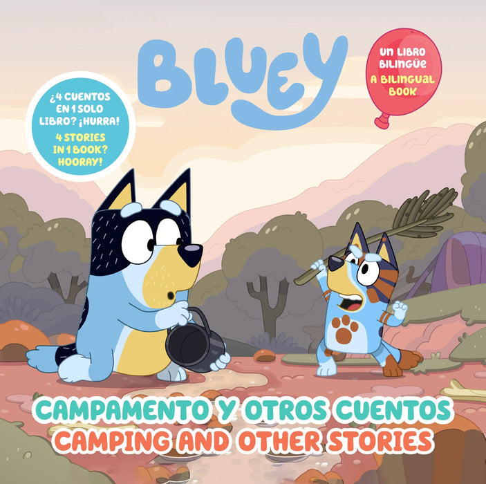 Bluey: Camping And Other Stories/Campamento Y Otros Cuentos (Bilingual English  Spanish Edition), Bluey: Camping And Other Stories