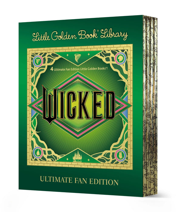 Wicked Little Golden Book Boxed Set: Ultimate Fan Edition (Universal Pictures Wicked)
