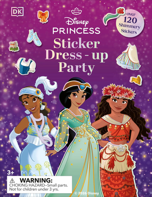 Disney Princess Sticker Dress Up Party DK Publishing