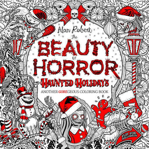 The Beauty Of Horror: Haunted Holidays Coloring Book IDW Publishing