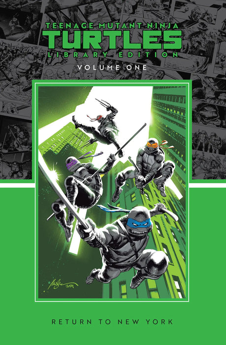 Teenage Mutant Ninja Turtles, Volume. 1: Return To New York Library Edition IDW Publishing