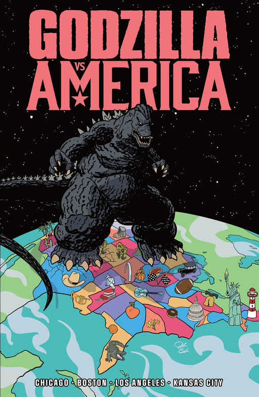 Godzilla vs. America: Boston, Chicago, Kansas City, Los Angeles IDW Publishing