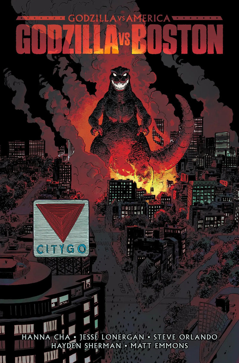 Godzilla vs. America: Boston IDW Publishing