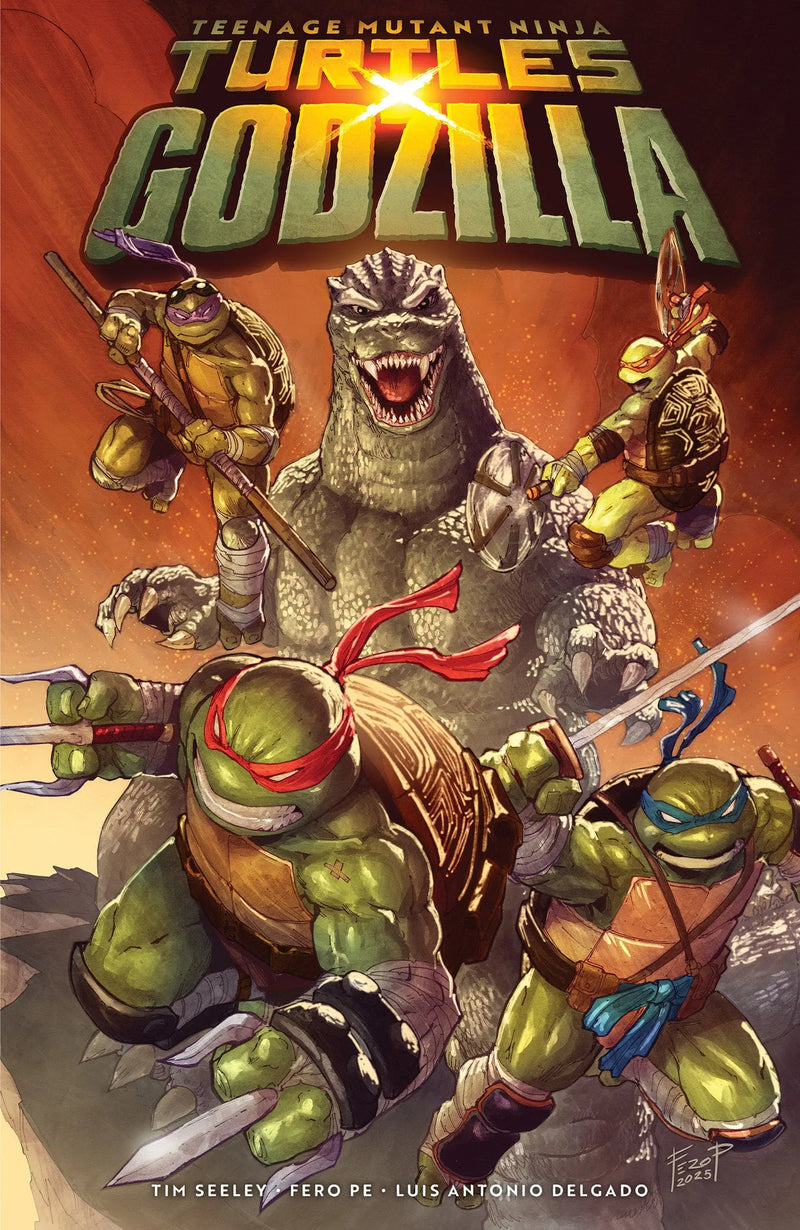 Teenage Mutant Ninja Turtles X Godzilla IDW Publishing