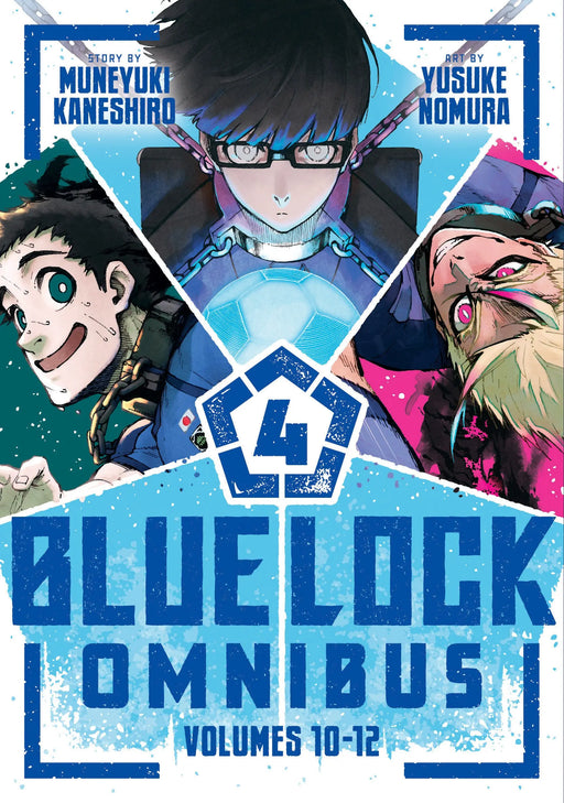 Blue Lock Omnibus 4 (Volume. 10 12) Kodansha Comics