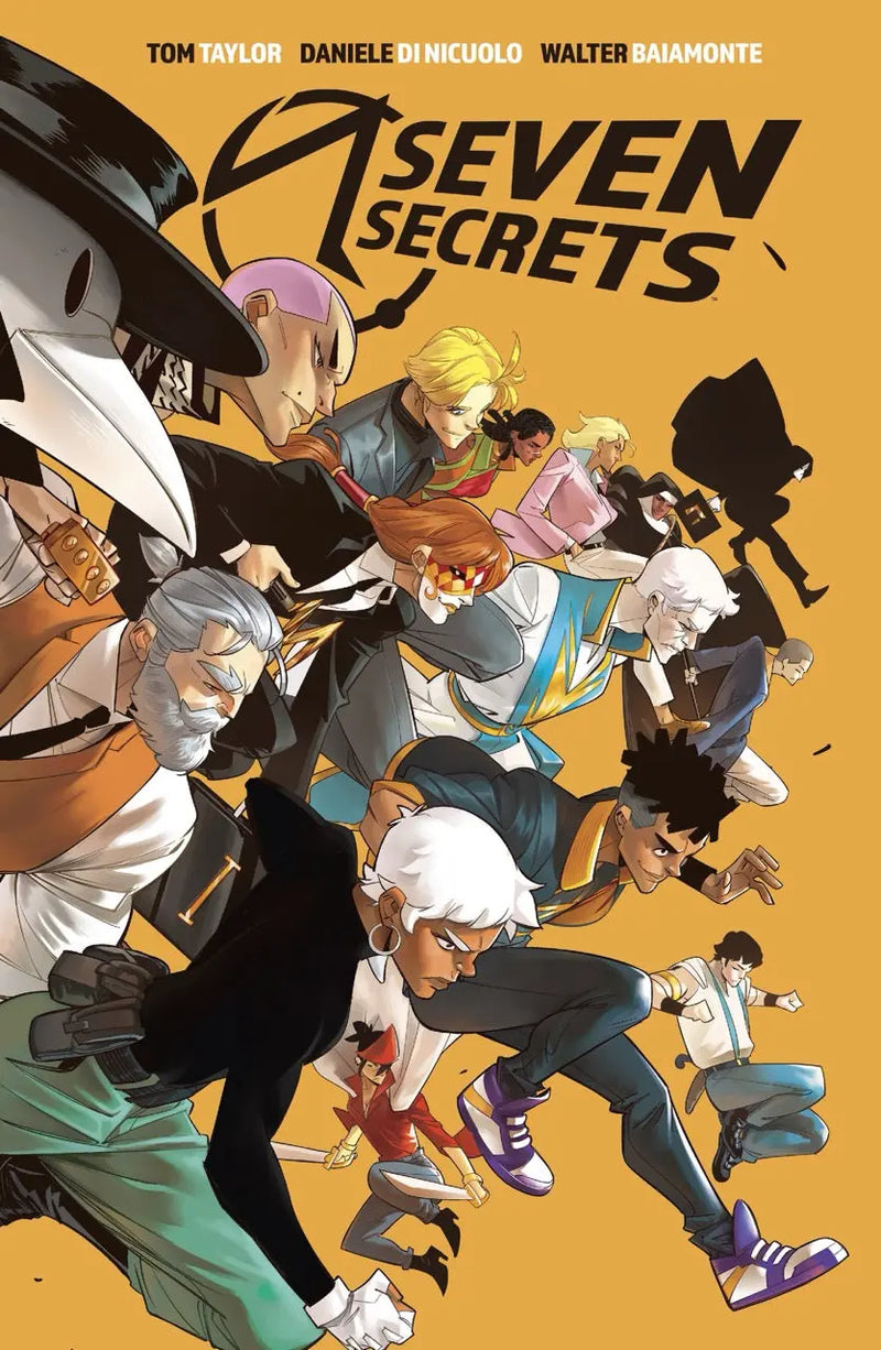 Seven Secrets Deluxe Edition Slipcased Edition by Tom Taylor, Daniele Di Nicuolo BOOM! Studios