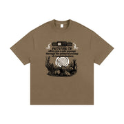 Computer Swamp [Coffee] - Essential Heavyweight Cotton T-Shirt Revenge Of