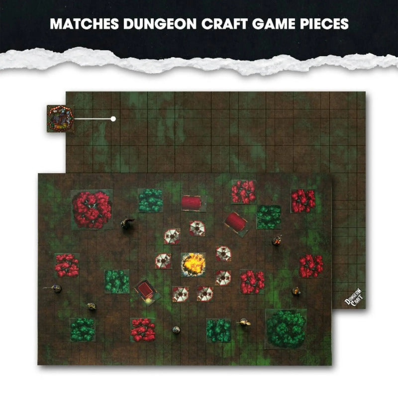 BattleMap: Turned Earth RPG battle map 1985 Games