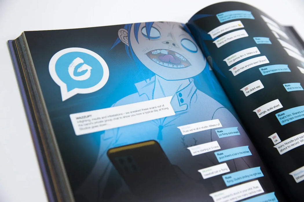 Gorillaz Almanac Z2 Comics