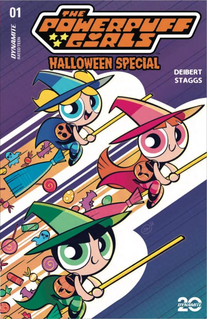 Powerpuff Girls Halloween Sp One Shot Cover C De Ventura Dynamite Entertainment