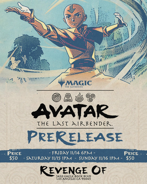 Magic the Gathering:  Avatar: The Last Airbender Pre-Release