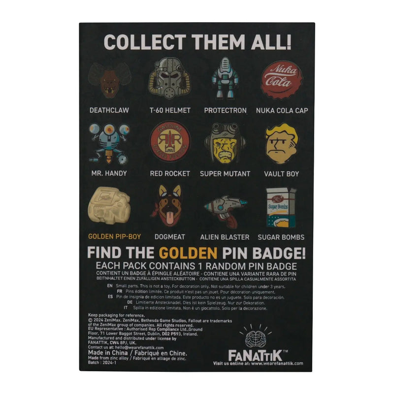 Fallout Mystery Mini Pin Fanattik