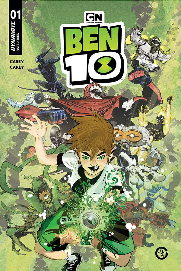 Ben 10 #1 Cover V 1 in 10 Mystery Foil Incentive Variant Dynamite Entertainment