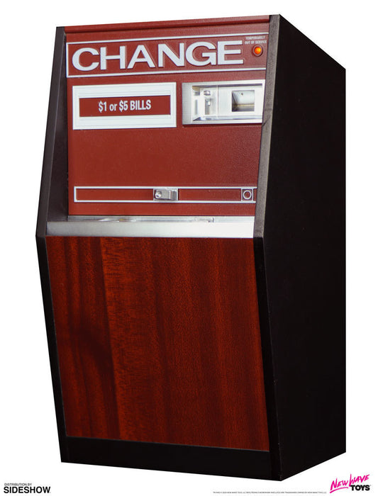 USB Charging Machine - Coin Change Machine Replica - Wood Grain