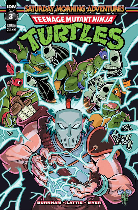 Teenage Mutant Ninja Turtles: Saturday Morning Adventures #3 Variant A Lattie