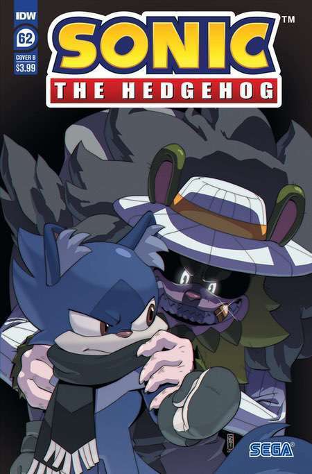 Sonic the Hedgehog #62 Variant B Jampole