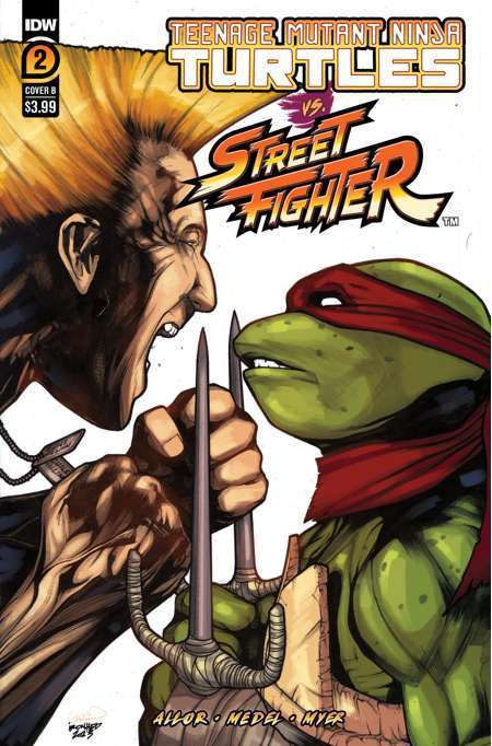 Teenage Mutant Ninja Turtles vs. Street Fighter #2 Variant B Sanchez