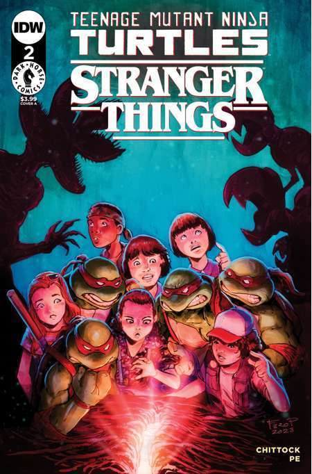 Teenage Mutant Ninja Turtles X Stranger Things #2 Cover A Pe