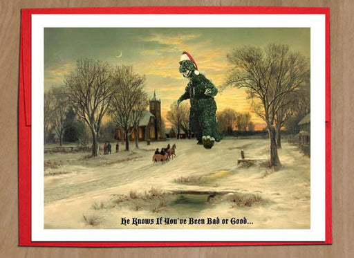 Alternate Histories He Knows If You've Been Bad or Good Holiday Card Alternate Histories