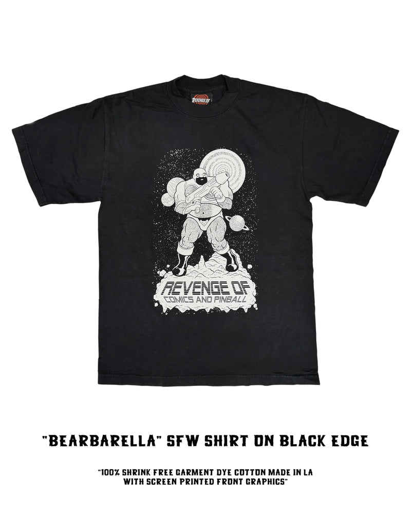 Revenge Of x Wuvable Oaf: Bearbarella Tee (SFW + NSFW Glow Variant)
