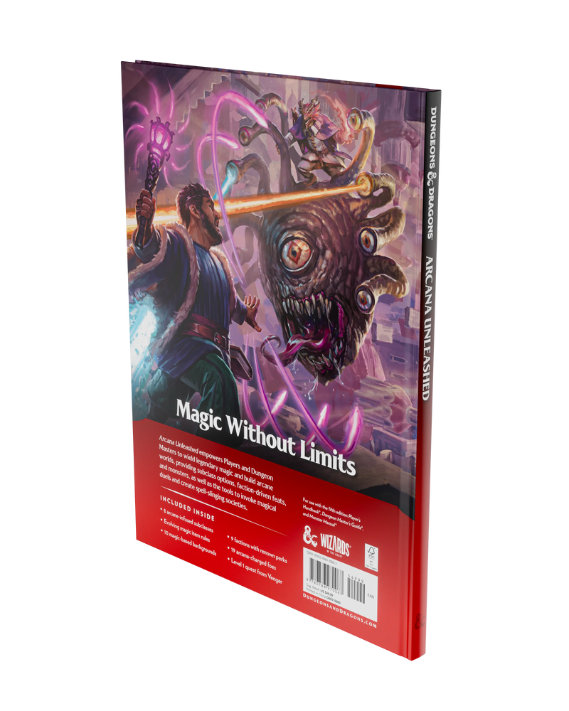 D&D 5E - Arcana Unleashed (Hardcover) WIZARDS OF THE COAST, INC