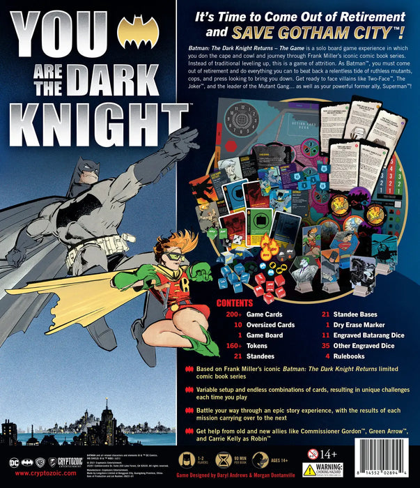The Dark Knight Returns - Board Game CRYPTOZOIC ENTERTAINMENT