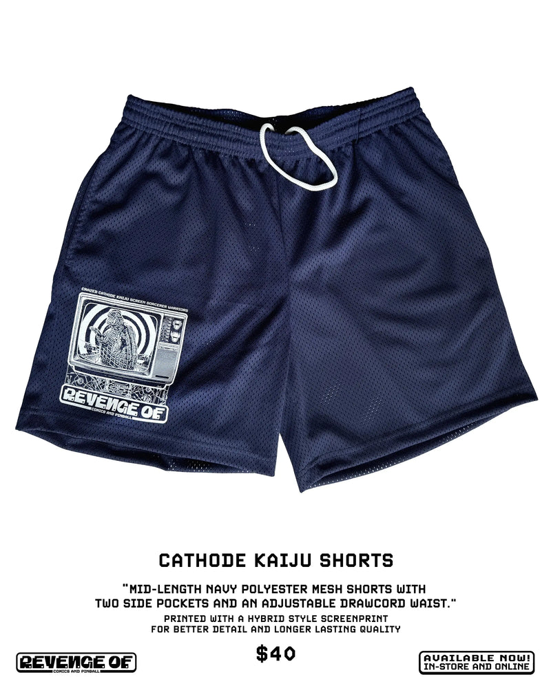 Revenge Of Cathode Kaiju Shorts Revenge Of