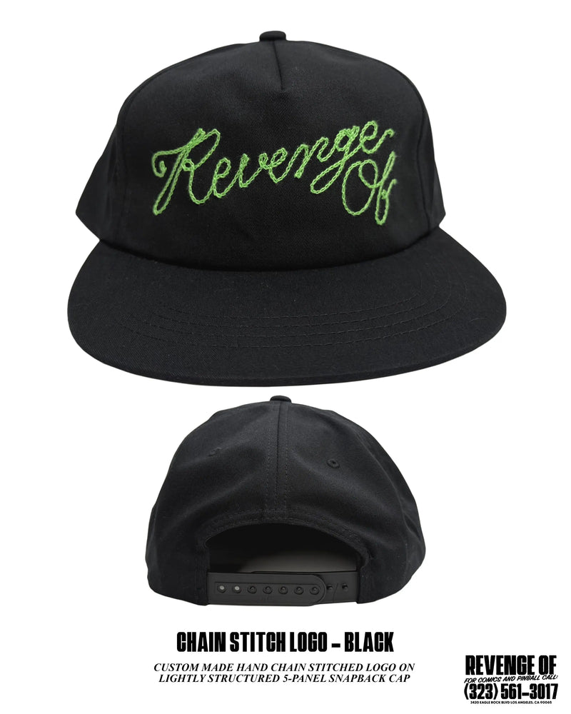 Chain Stitch Logo Hat Revenge Of