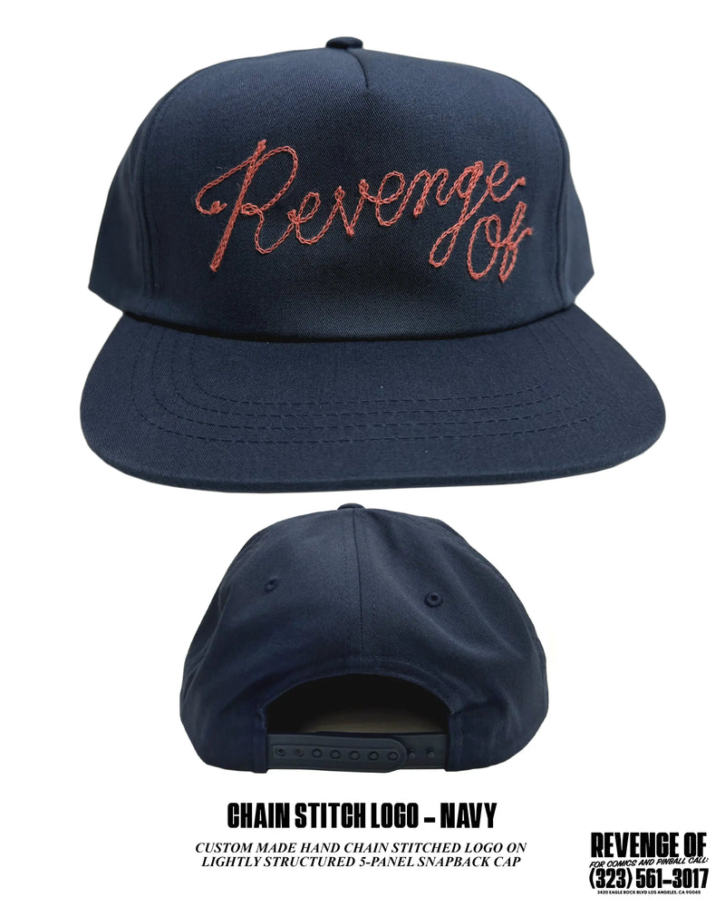 Chain Stitch Logo Hat Revenge Of