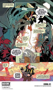 CODA Deluxe Edition Hardcover Boom! Studios