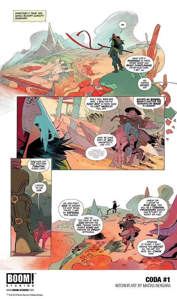 CODA Deluxe Edition Hardcover Boom! Studios