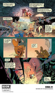 CODA Deluxe Edition Hardcover Boom! Studios