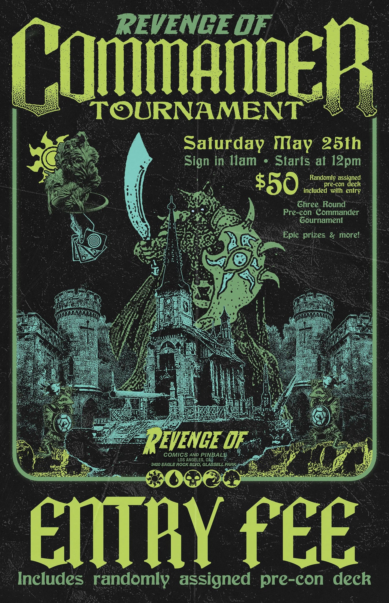 MTG Commander Tournament May 25, '24