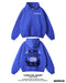Computer Swamp [Klein Blue] - Oversize Fleeced Hoodie Revenge Of