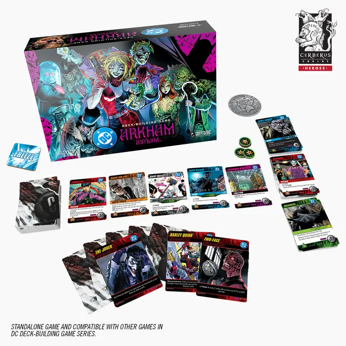 DC Deck-Building Game: Arkham Asylum CRYPTOZOIC ENTERTAINMENT