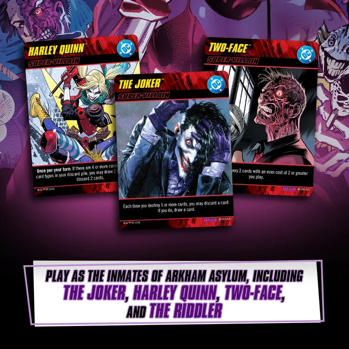 DC Deck-Building Game: Arkham Asylum CRYPTOZOIC ENTERTAINMENT
