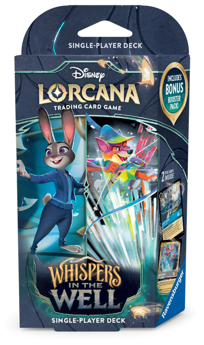 Disney Lorcana TCG: Whispers in the Well - Starter Deck (Sapphire/Steel)